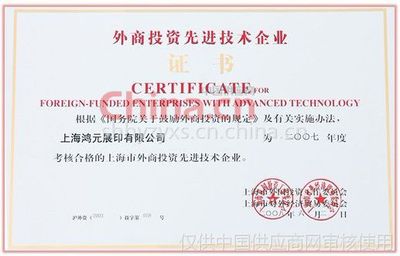 上海外商投资先进技术企业 网络技术服务引领行业创新